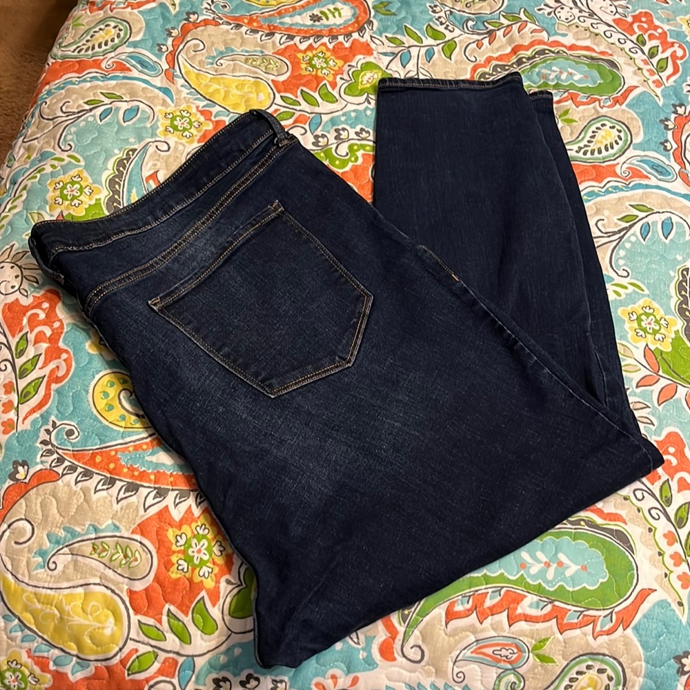 Old Navy Rockstar Super skinny high rise jeans size 28 plus Long
